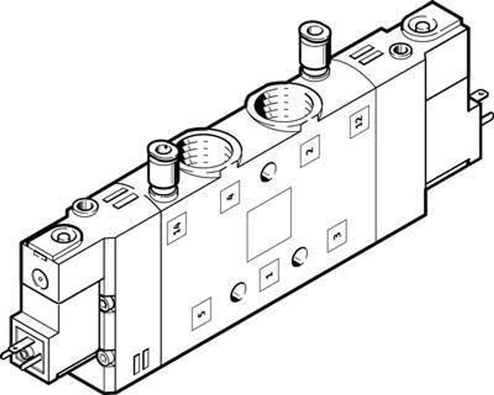 CPE24-M1H-5JS-3/8 Распределитель с электроуправлением