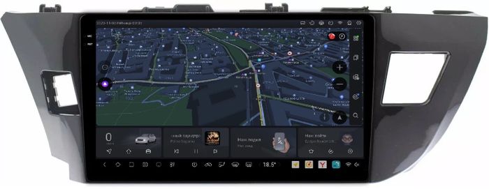 Магнитола для Toyota Corolla 2013-2016 - Kuberg DUDU7 OL-1603 QLed+2K, Android 13, Быстрейшая, UIS7870 (DUDU7), CarPlay, SIM-слот