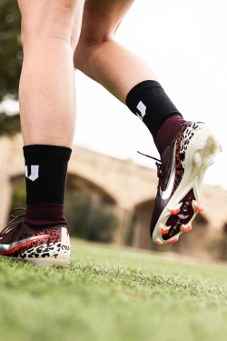 Бутсы Nike Zoom Mercurial Superfly 10 Elite FG - бордовый