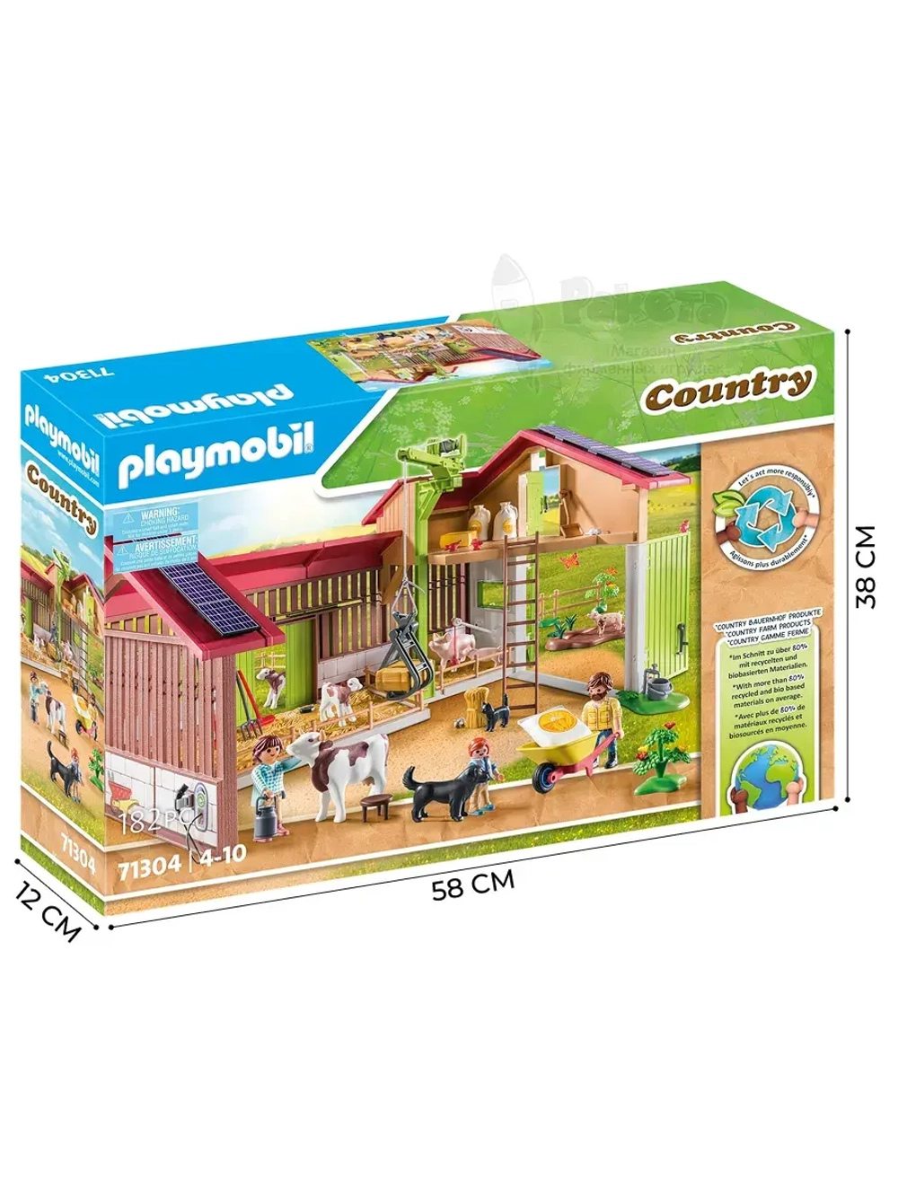 Набор Большая ферма Playmobil 71304