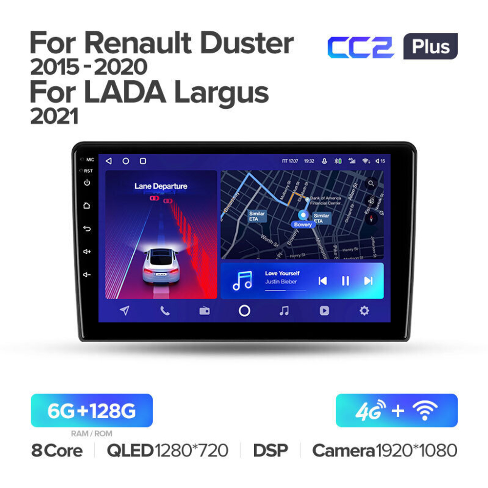 Teyes CC2 Plus 9" для LADA Largus 2021