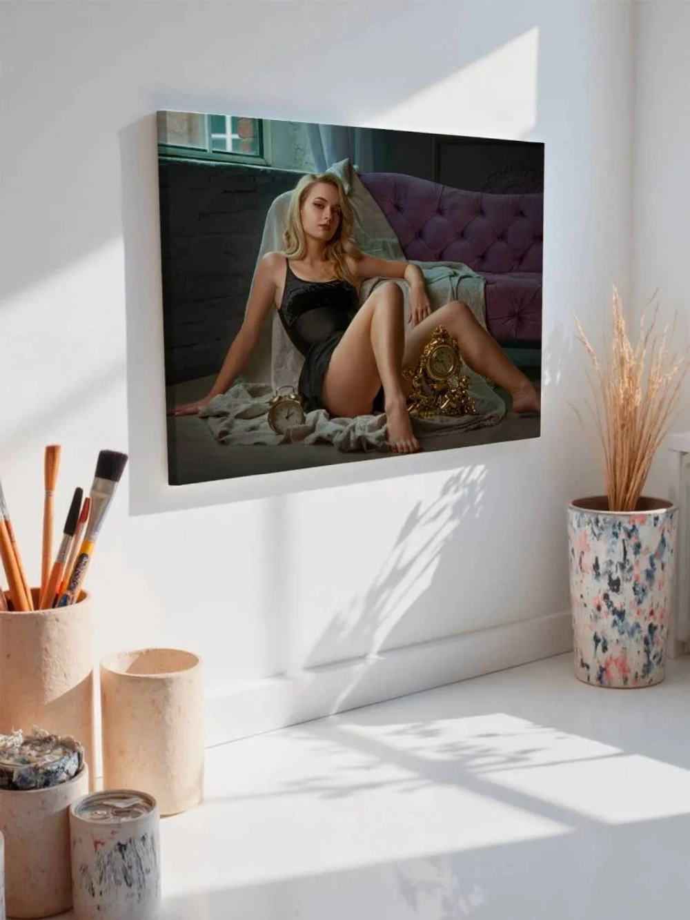 Картина на стену 40 X 50 Девушка