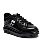 Кожаные кроссовки kapri Karl Lagerfeld - черный(KL62531S)