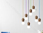 Pendant design lamp Ash  (Black)