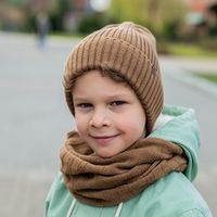 Шапка-тыква "Песок" подростковая