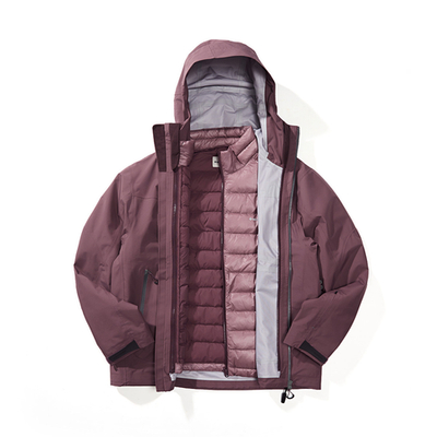 Куртка Nothomme Monterest 3-in-1 Outdoor C6 бордовый
