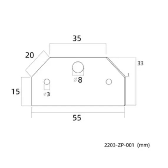 Заглушка Practica 2203-ZP-001 Favourite