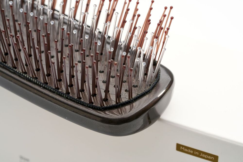 Расческа Majestic Scalp Brush черный кофе