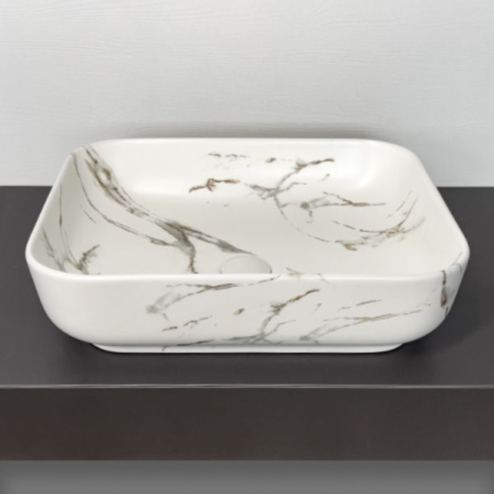 Раковина Comforty N78109MWY-2 под мрамор матовая