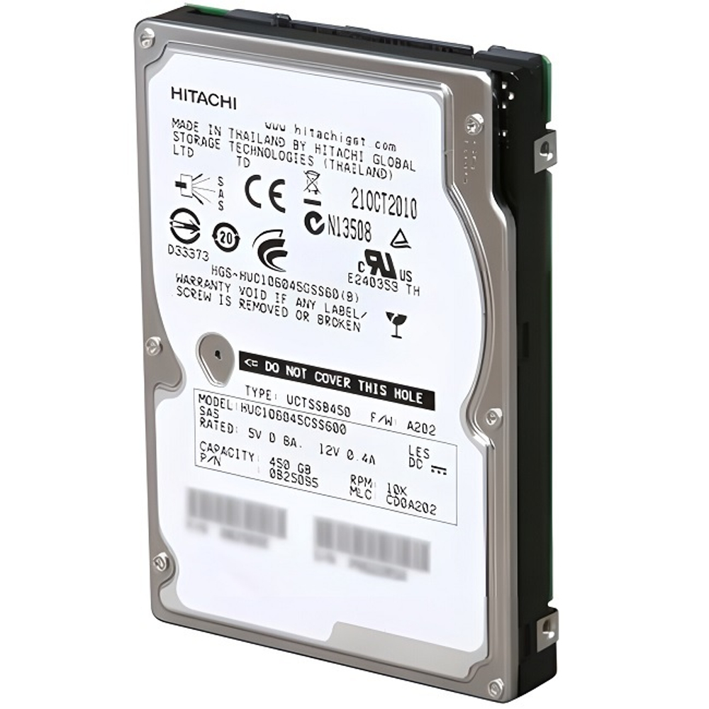 Жесткий диск HDD 2.5" 147Gb, SAS, Hitachi, 10000rpm, 64Mb, Ultrastar C10K300 (HUC103014CSS600)