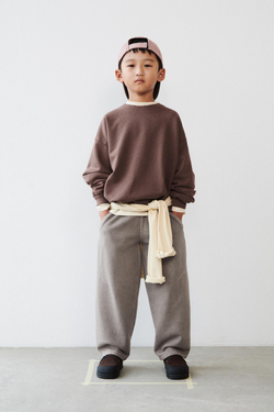 ZARA ОДНОТОННАЯ ТОЛСТОВКА, КОРИЧНЕВЫЙ