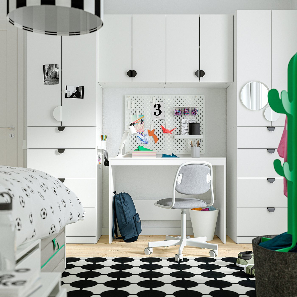 IKEA LATMASK  (ИКЕА ЛАТМАСК)  -  Ручка зажимная - чёрный 60 мм 2 шт.