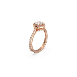 CONSTELLA:RING RND PV L WHITE/ROS 55