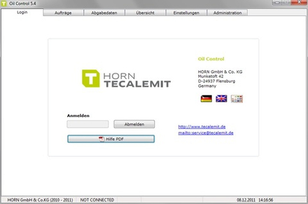 Программное обеспечение для управления исполнительными устройствами, HORN TECALEMIT (Германия)