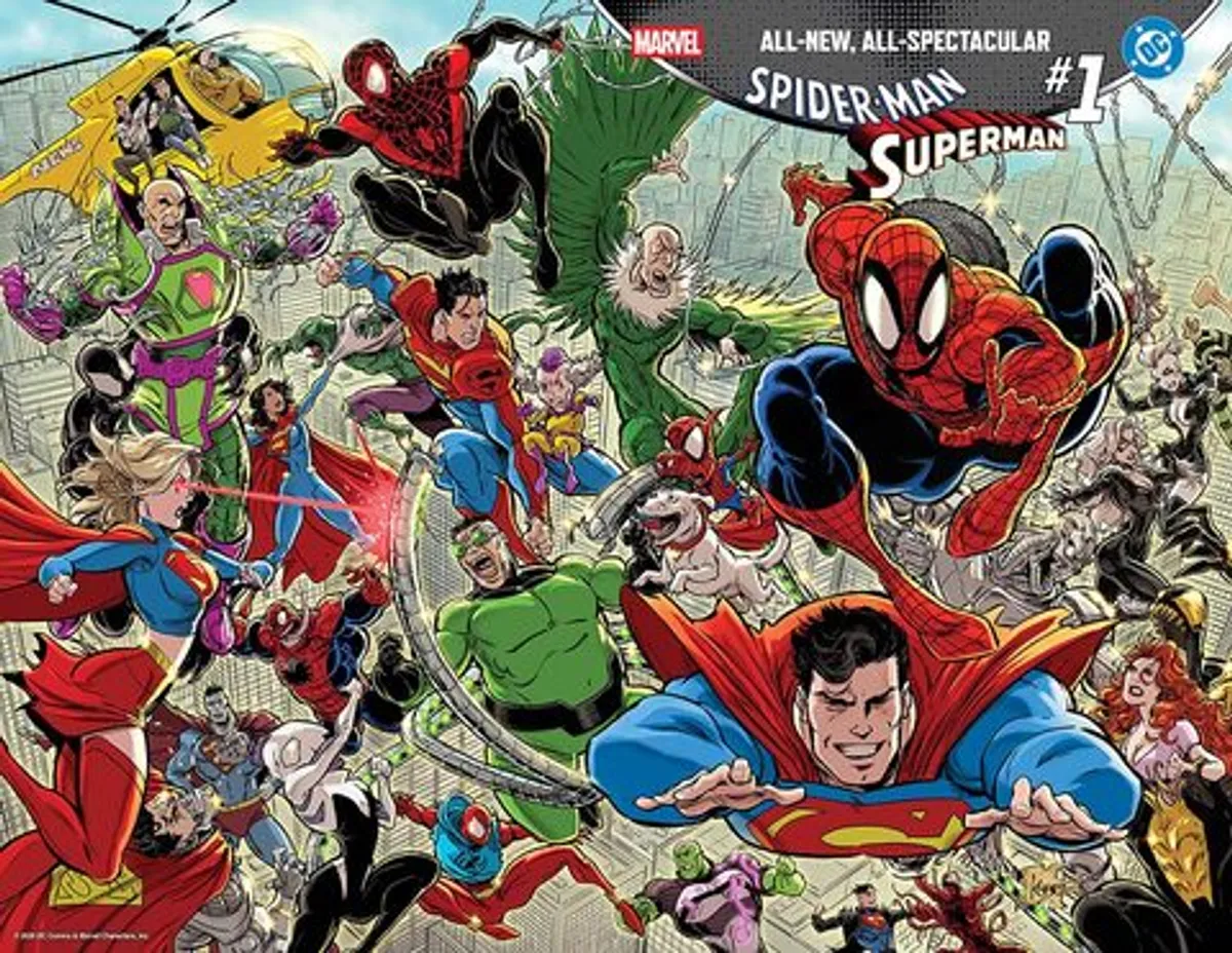 Marvel DC Spider-Man Superman #1 (Cover H)