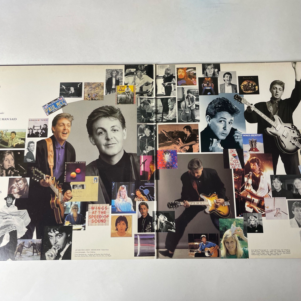 Винтажная виниловая пластинка LP Paul McCartney All The Best (Япония 1987) (Без Оби)
