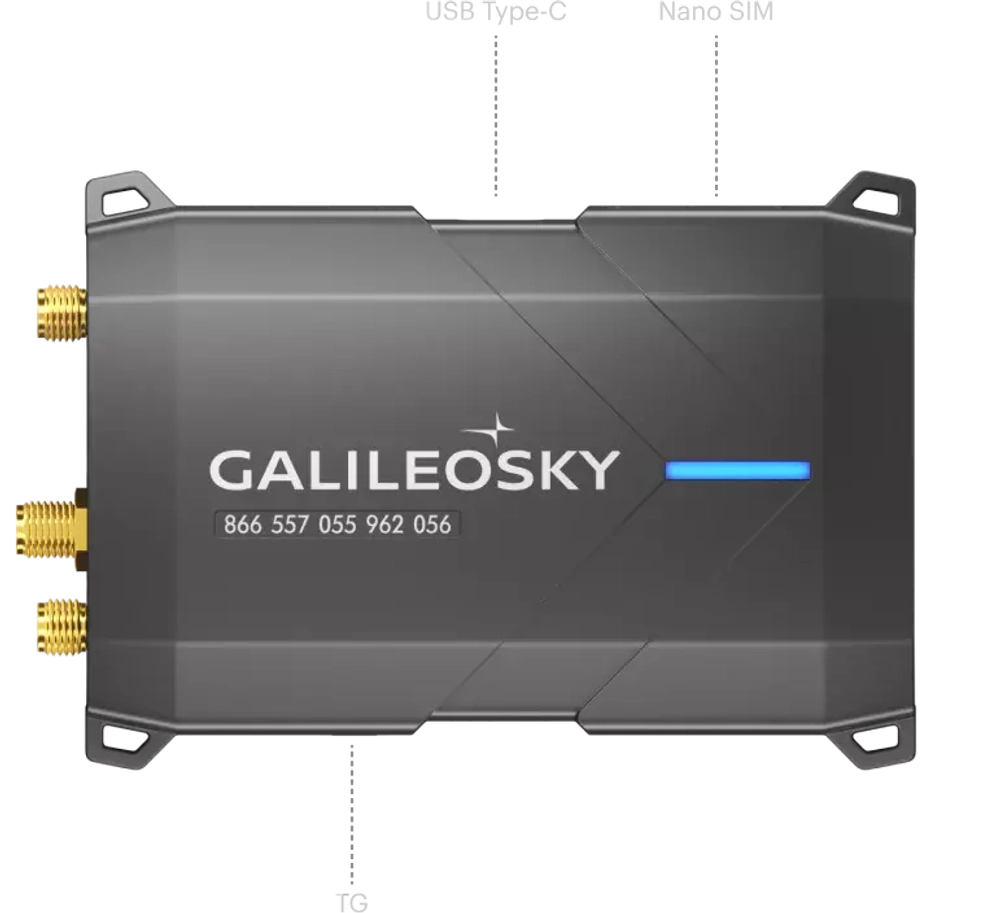Прибор спутникового мониторинга Galileosky 10 (2G/SI/EXT/4GB/600mAh/AB) (слот для карты)