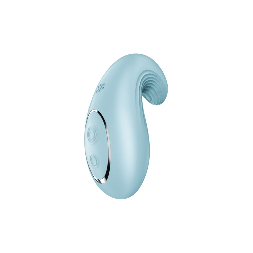 Вибростимулятор клитора Satisfyer Dipping Delight, голубой