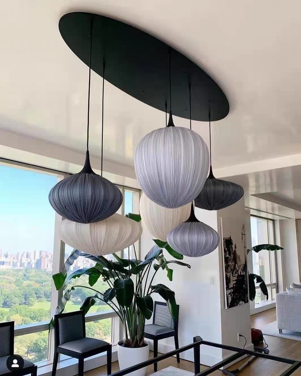 Pendant design lamp Dippa by Aqua Creations Studio