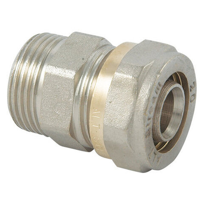 Муфта AltStream цанговая 16x1/2" с наружной резьбой