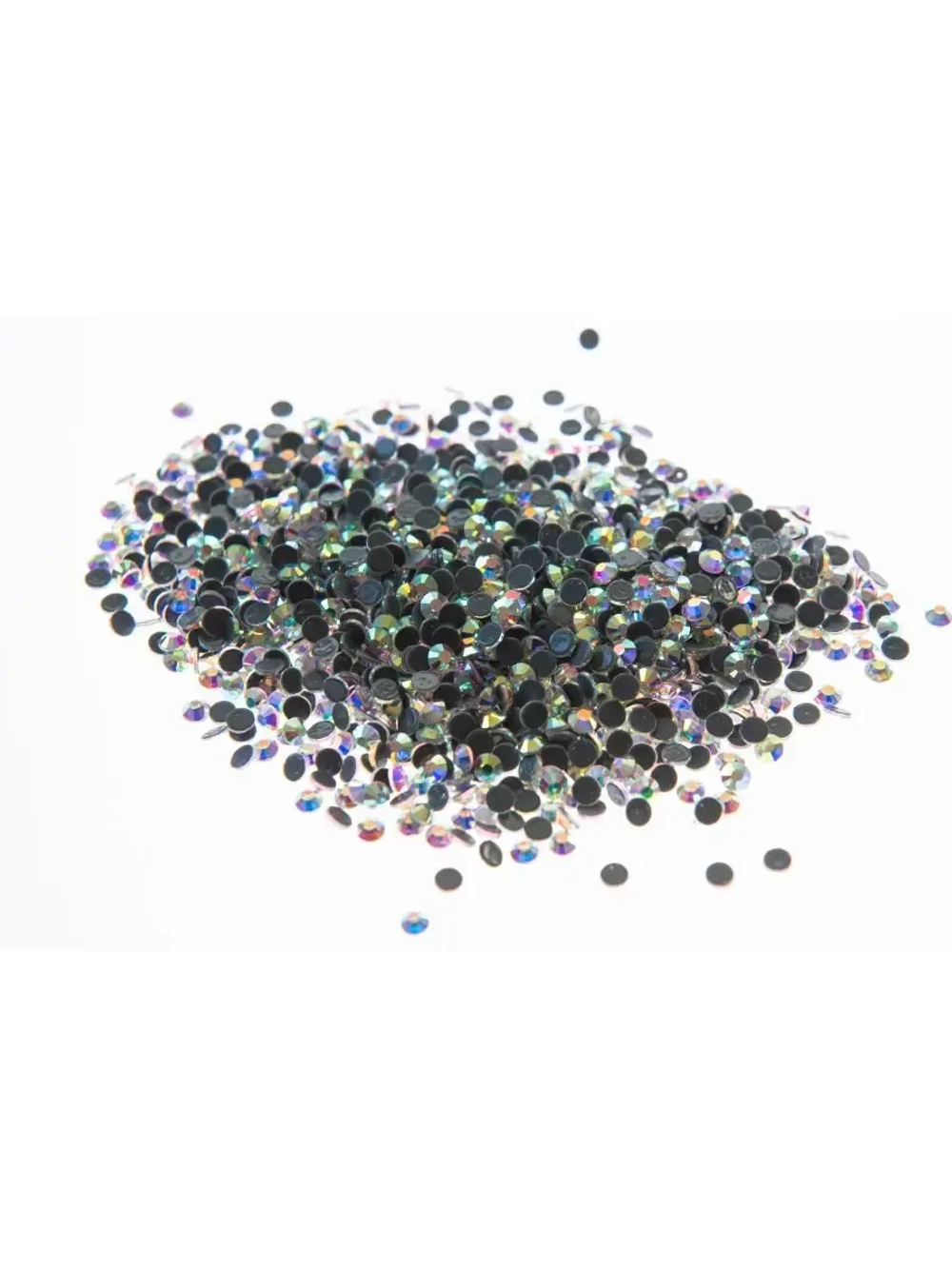 Стразы термоклеевые стекло Crystal AB ss16