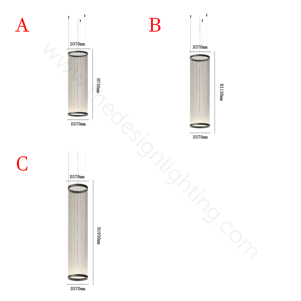 Pendant design lamp Array by Vibia