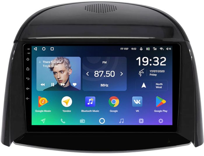 Магнитола для Renault Koleos 2008-2016 - Teyes CC2 PLUS монитор 9" QLED, Android 10, Быстрая, SIM-слот