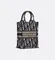 Сумка Dior Book Tote для телефона, модель мини-формата синий