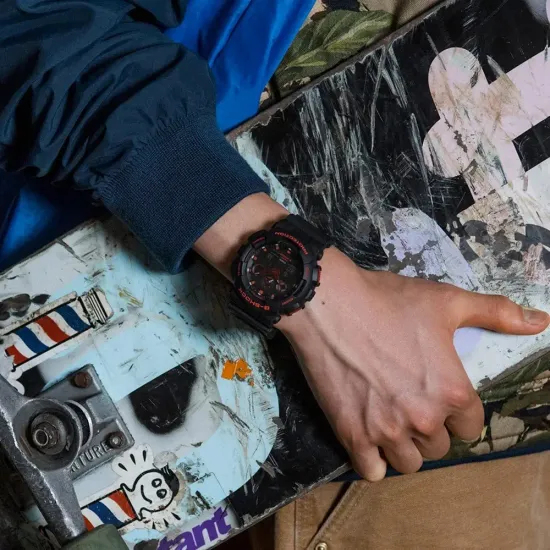 Наручные часы Casio G-Shock GA-100BNR-1ADR
