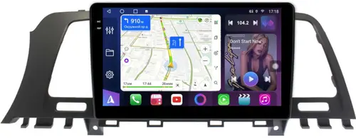 Магнитола для Nissan Murano Z51 2008-2015 - FarCar S500-TS18 монитор 9.5" QLED на Android 14, CarPlay, 4G SIM-слот