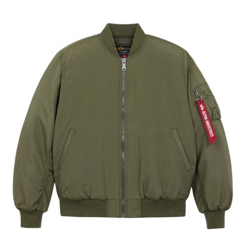 Бомбер Alpha Industries MA-1 Oxford Logo OG-107 Green (Зеленый)