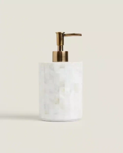 ZARA HOME ДОЗАТОР ДЛЯ МЫЛА С ЭФФЕКТОМ ПЕРЛАМУТРА