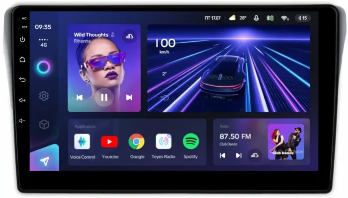 Магнитола для Subaru Levorg 1 VM 2014-2017 (вместо 2din, рамка-накладка) - Teyes CC3 на Android 10, Быстрая, QLED, CarPlay, 4G SIM-слот