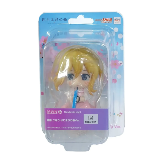 Фигурка аниме Nendoroid Light Твоя Апрельская Ложь Каори Миязоно Kaori Miyazono 10см — дополнительное фото