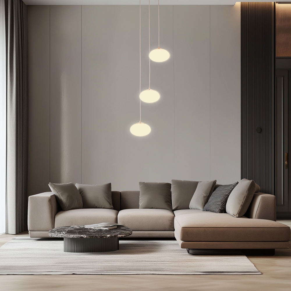 Citilux ATMAN SMART CL226A033 LED RGB Умная каскадная люстра Бронза