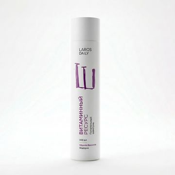 LAROS DAILY Питательный шампунь Vitamin Resource Shampoo, 300 ml