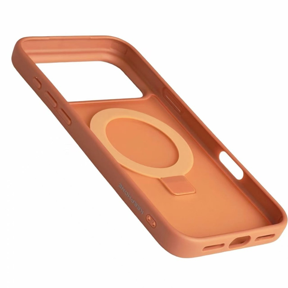 Накладка для i-Phone 17 Pro Keephone Magico MagSnap оранжевая