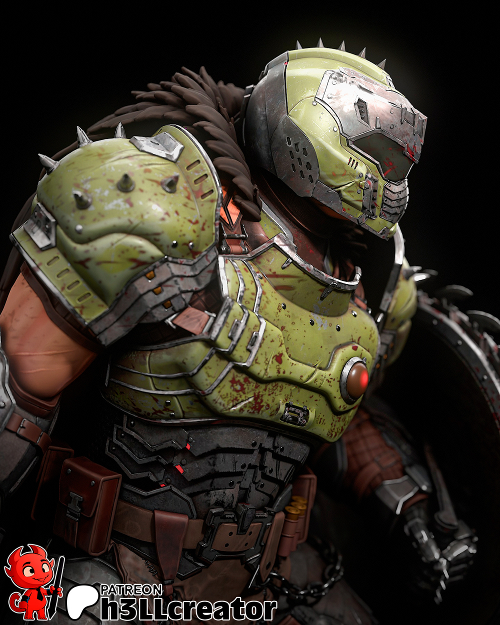 Палач Рока думгай Doomguy doom