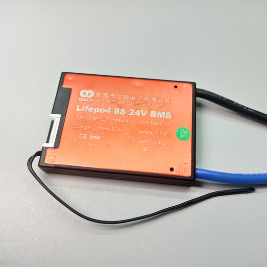 Плата LiFePo4 BMS daly 8s24v 60A с термодатчиком