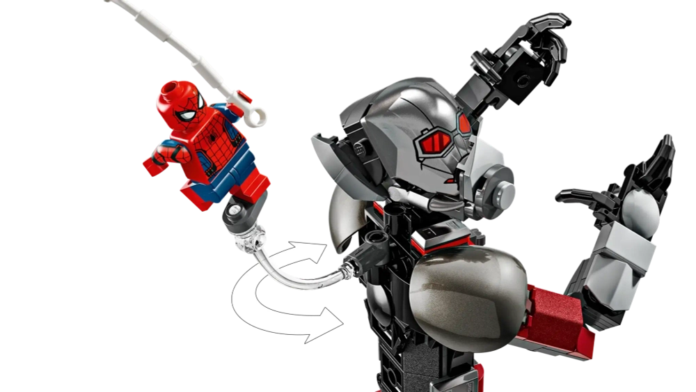 Конструктор LEGO Marvel 76314 Капитан Америка: боевик Гражданской войны