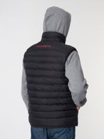 Жилет Alaskan Juneau Vest Black  M утепленный стеганый черный /красный