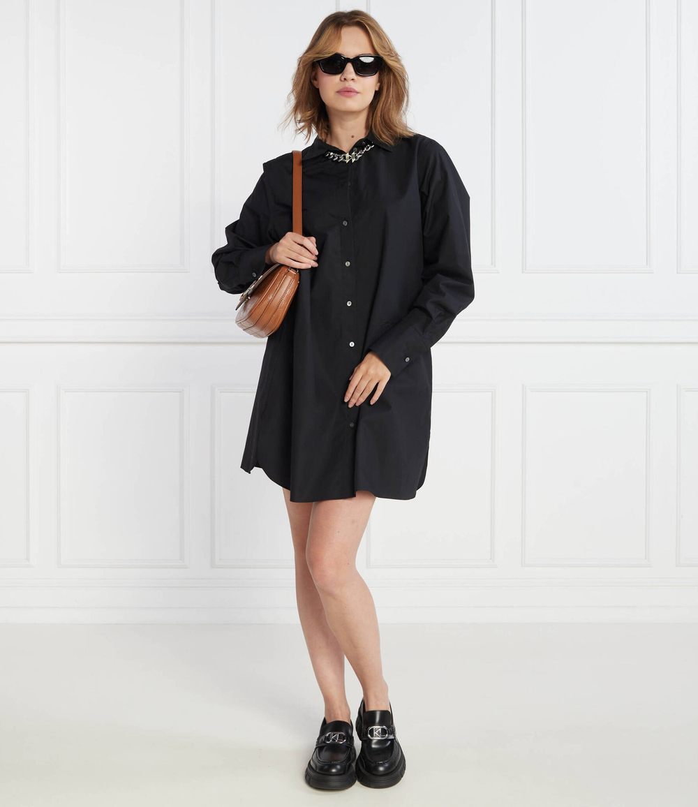 Платье signature tunic Karl Lagerfeld - черный(235W1602)