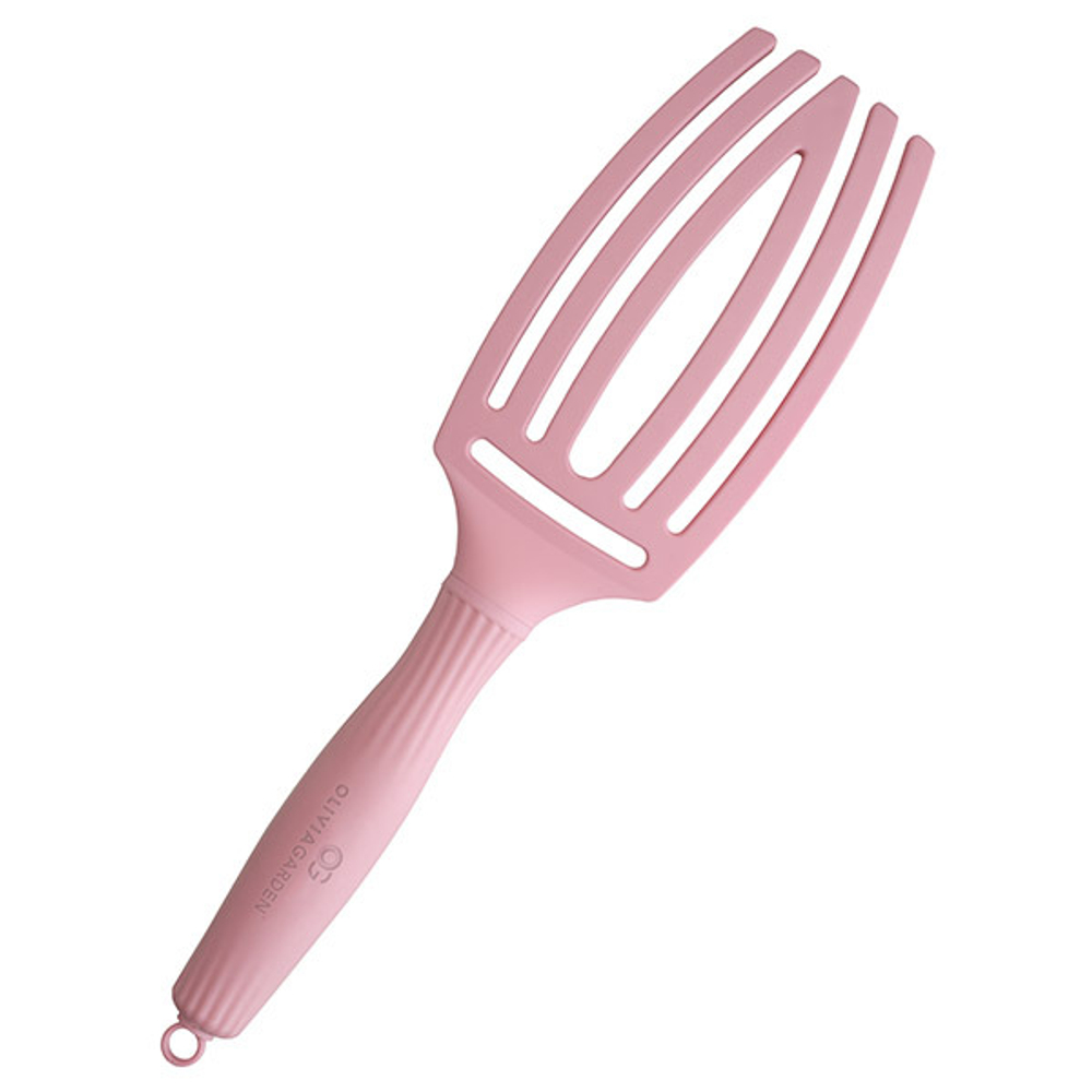 Olivia Garden Щетка Fingerbrush Boar&Nylon_2024 Soft Pink ID1845