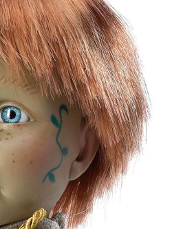 Кукла для девочки мягконабивная 28см Хилтон (41046)