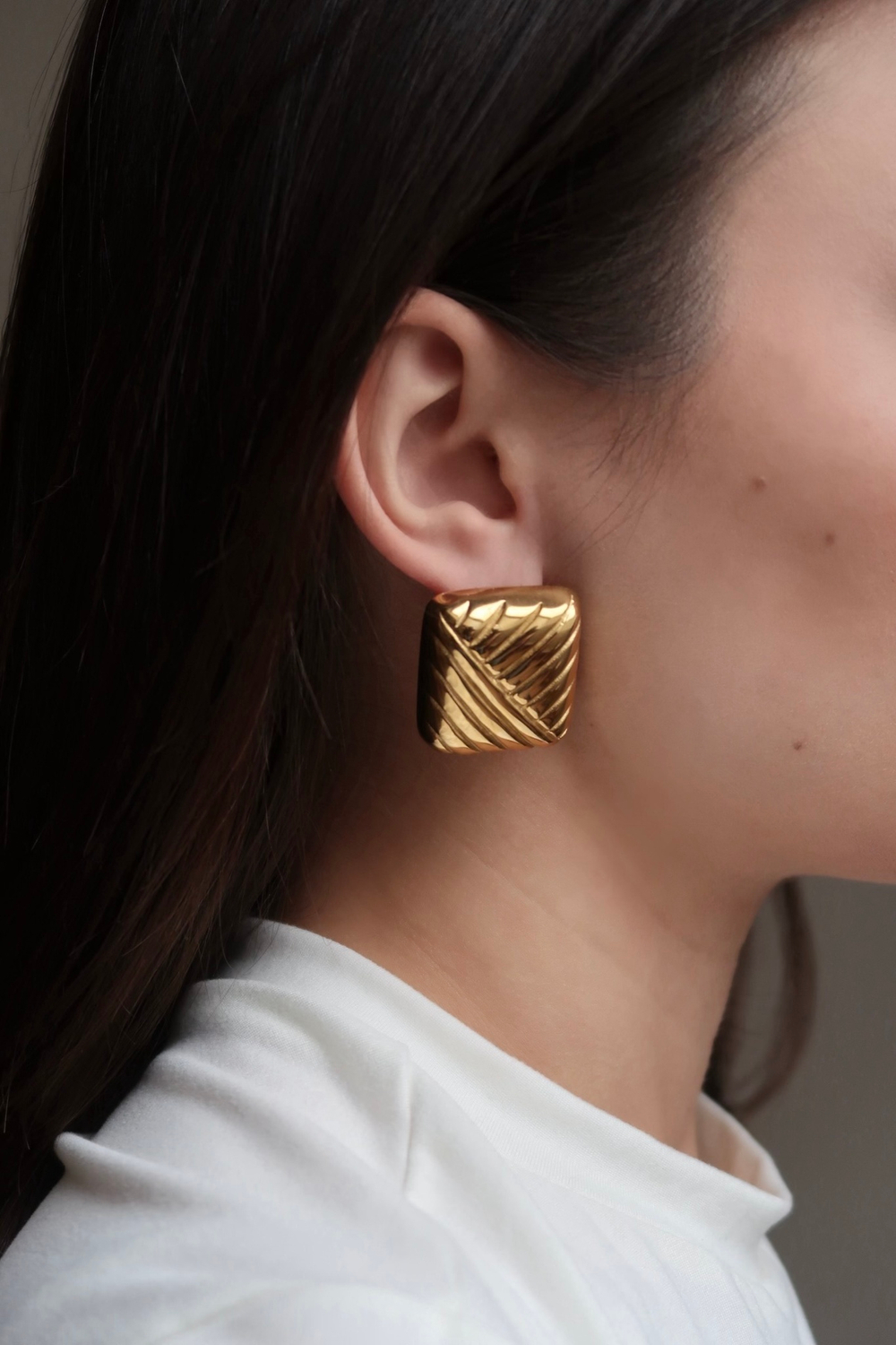 Серьги Bloom gold