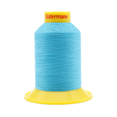 Нитка эластичная Gutermann Maraflex 120 (1500 метров), 1 кат. | 5396 неоновый голубой