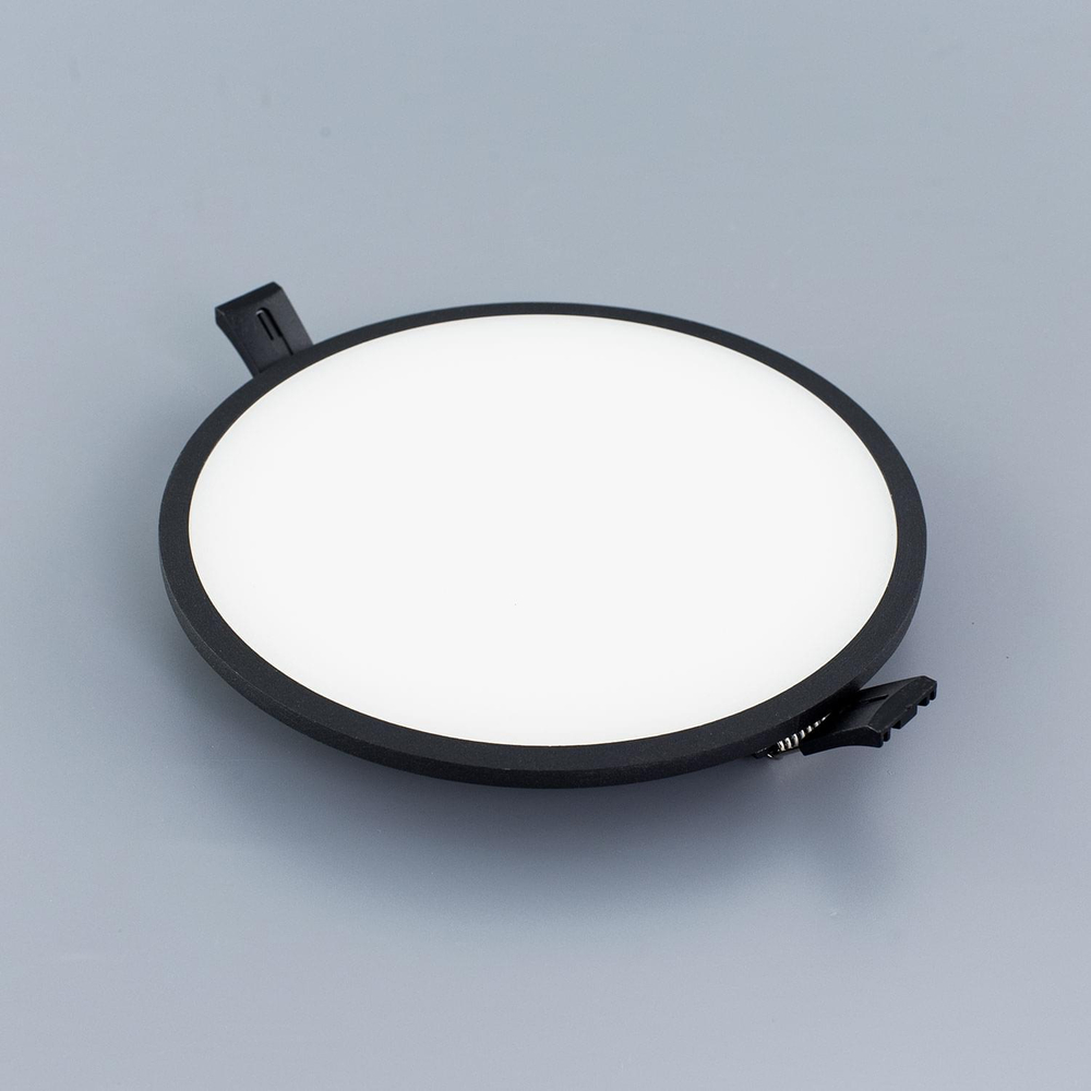 Citilux Омега CLD50R222 LED Встраиваемый светильник с диммером Чёрный