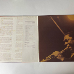 Винтажная виниловая пластинка LP John Coltrane The Other Village Vanguard Tapes (Japan 1977) (Obi, Постер)