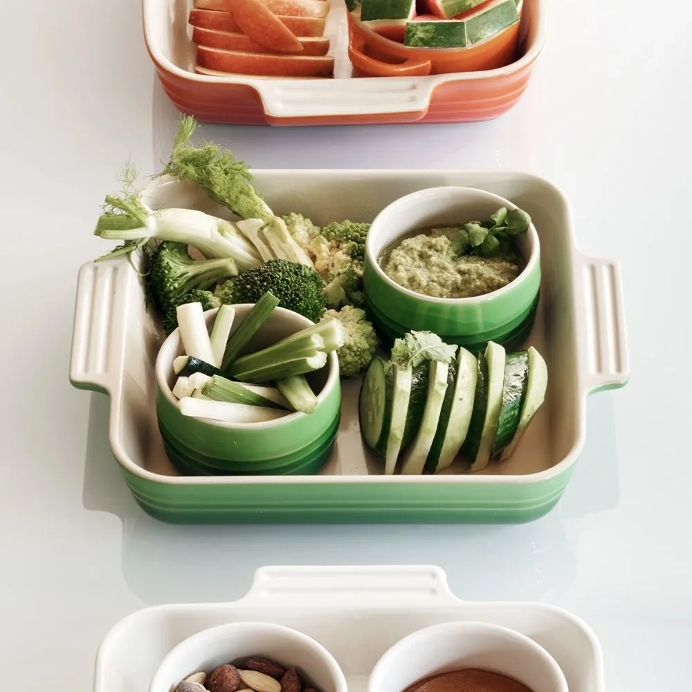 Le Creuset Набор квадратных форм 20+13 см для выпечки на огне. 79094000900080