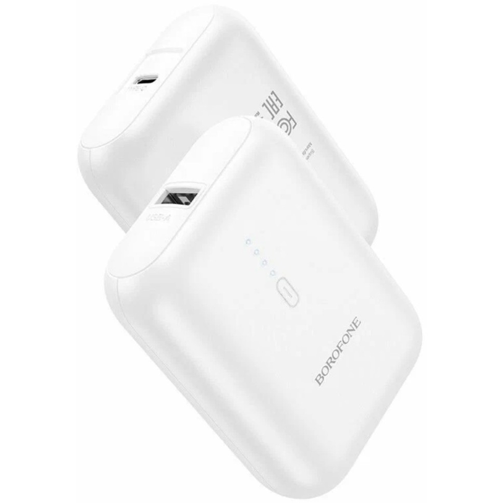 Powerbank Borofone BJ31 5000mAh 1USB/Type-C 2A белый